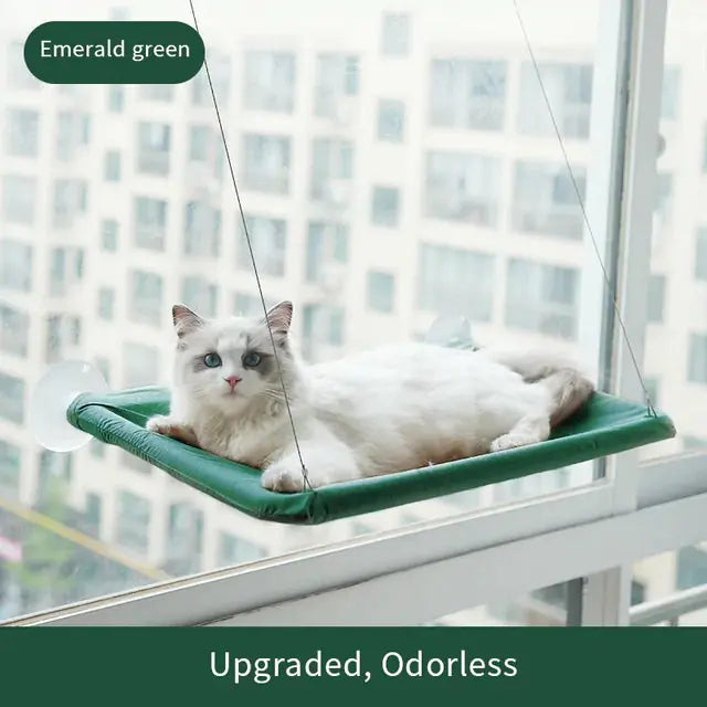 Hamac suspendu pour chat avec ventouses
