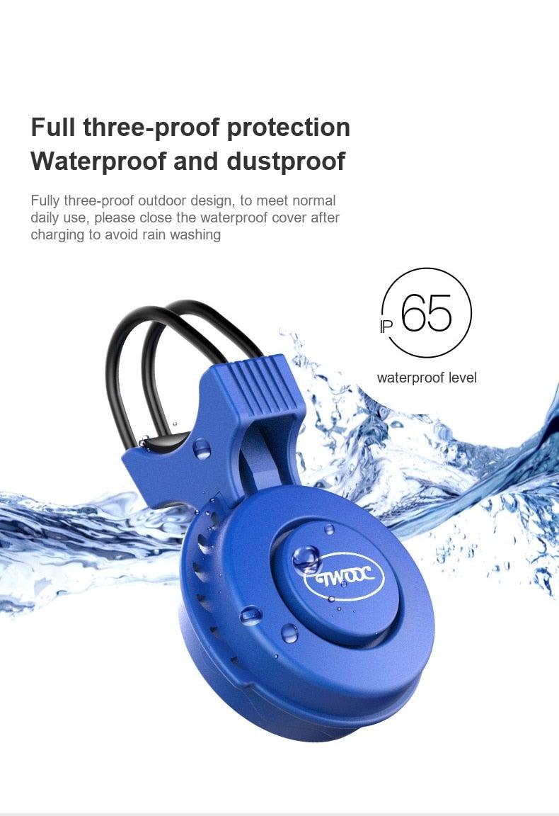 High Bicycle Electric Bell Invisible Waterproof Bike Horn For Scooter USB Charging Riding Equipment Accessory Electric Bike Horn  Cycling Bicycle Scooter Horn With Rechargeable Battery - Korvel
