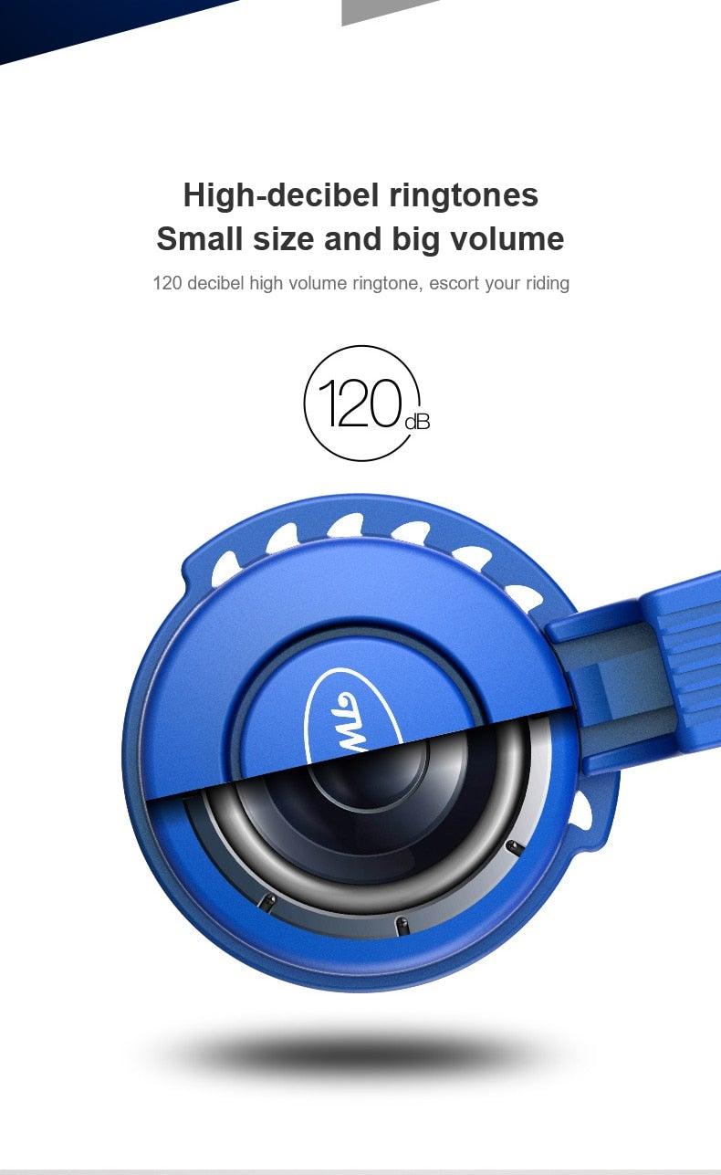 High Bicycle Electric Bell Invisible Waterproof Bike Horn For Scooter USB Charging Riding Equipment Accessory Electric Bike Horn  Cycling Bicycle Scooter Horn With Rechargeable Battery - Korvel