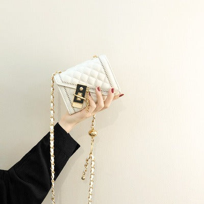 Premium Mini Rhombus Chain Crossbody Bag for Women
