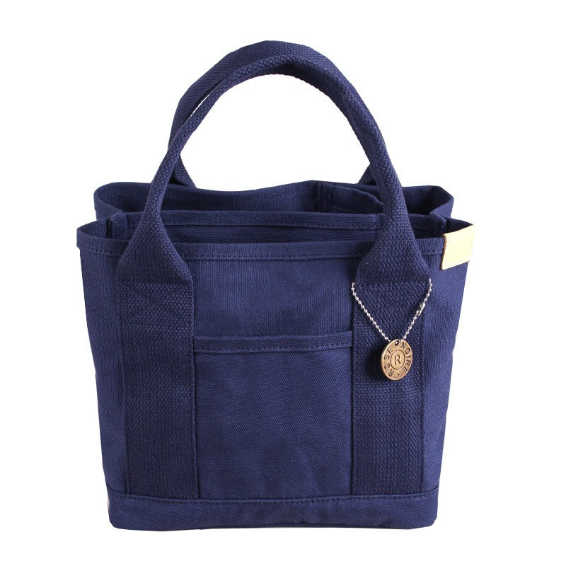 High Grade Canvas Bag Bento Bag Handbag 16A Canvas Women's Bag Handbag - Korvel