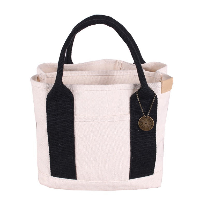 High Grade Canvas Bag Bento Bag Handbag 16A Canvas Women's Bag Handbag - Korvel