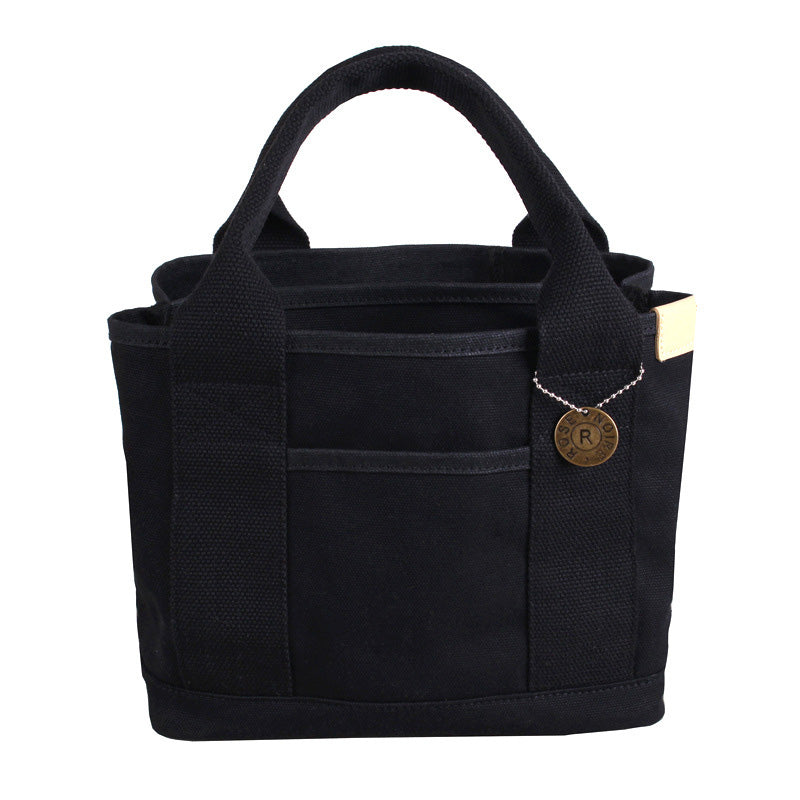 High Grade Canvas Bag Bento Bag Handbag 16A Canvas Women's Bag Handbag - Korvel