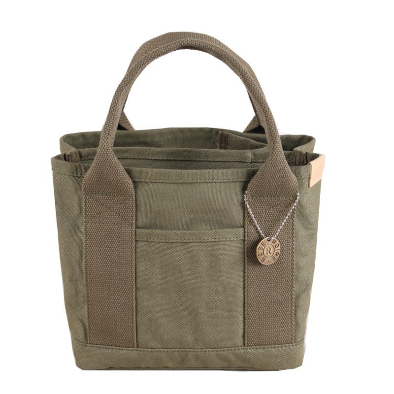 High Grade Canvas Bag Bento Bag Handbag 16A Canvas Women's Bag Handbag - Korvel