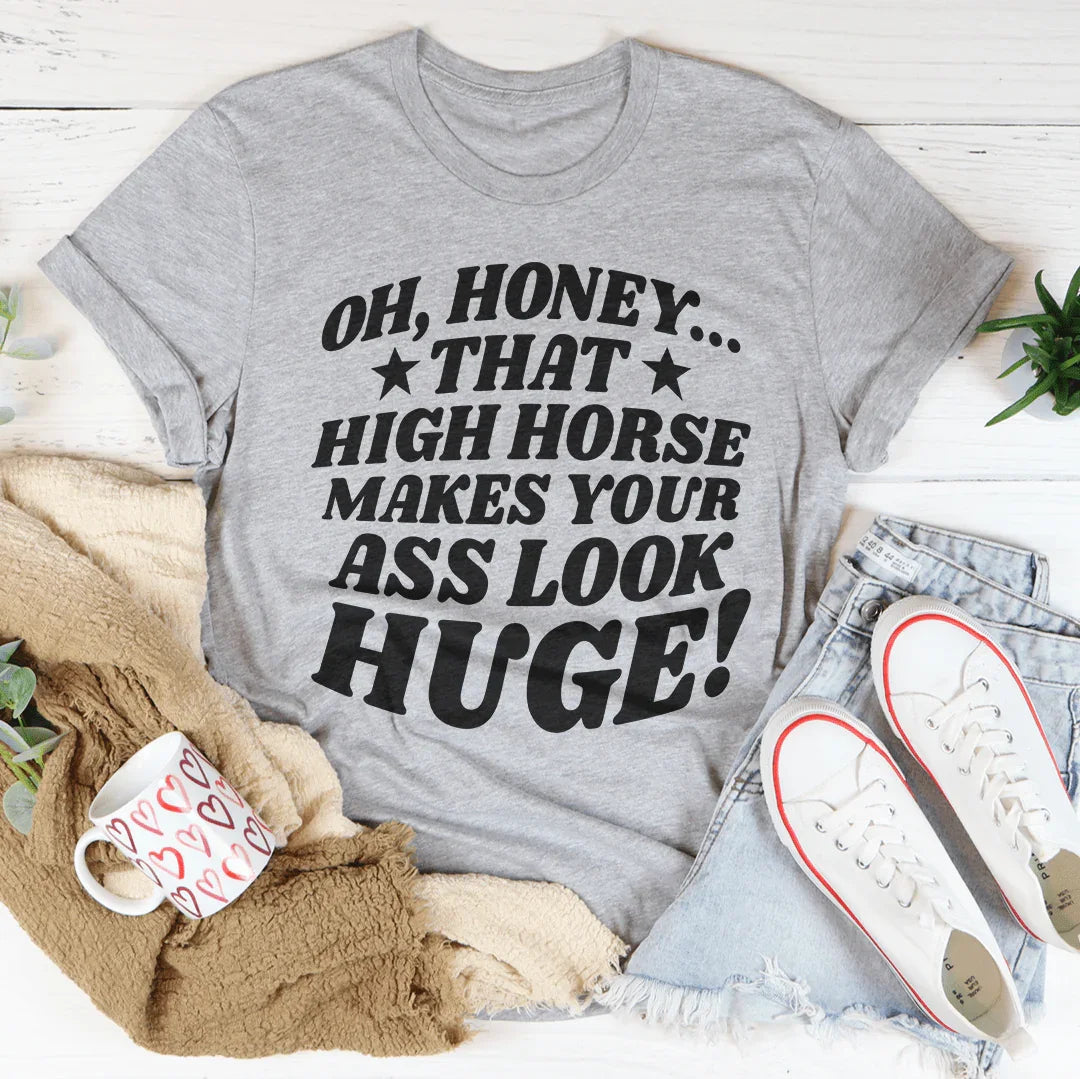 Sassy High Horse Graphic Tee - Korvel