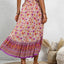 High-Low Elastic Waist Skirt - Korvel