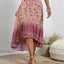 High-Low Elastic Waist Skirt - Korvel