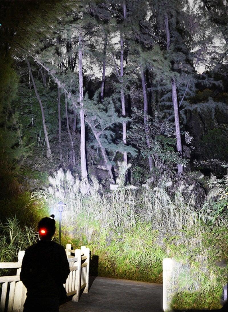 Ultra Bright Rechargeable LED Headlamp - 7 Modes & Waterproof Design for Outdoor Adventures - Korvel