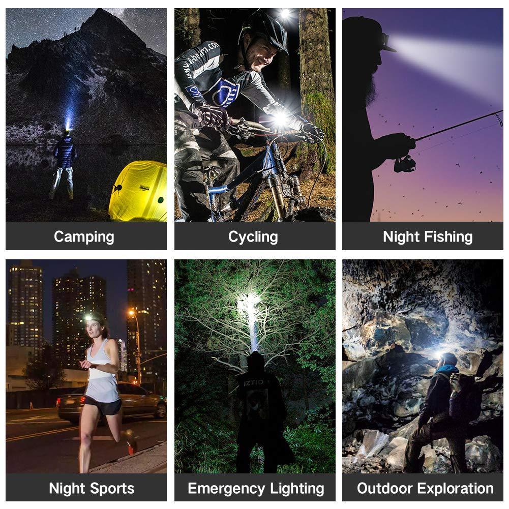 Ultra Bright Rechargeable LED Headlamp - 7 Modes & Waterproof Design for Outdoor Adventures - Korvel