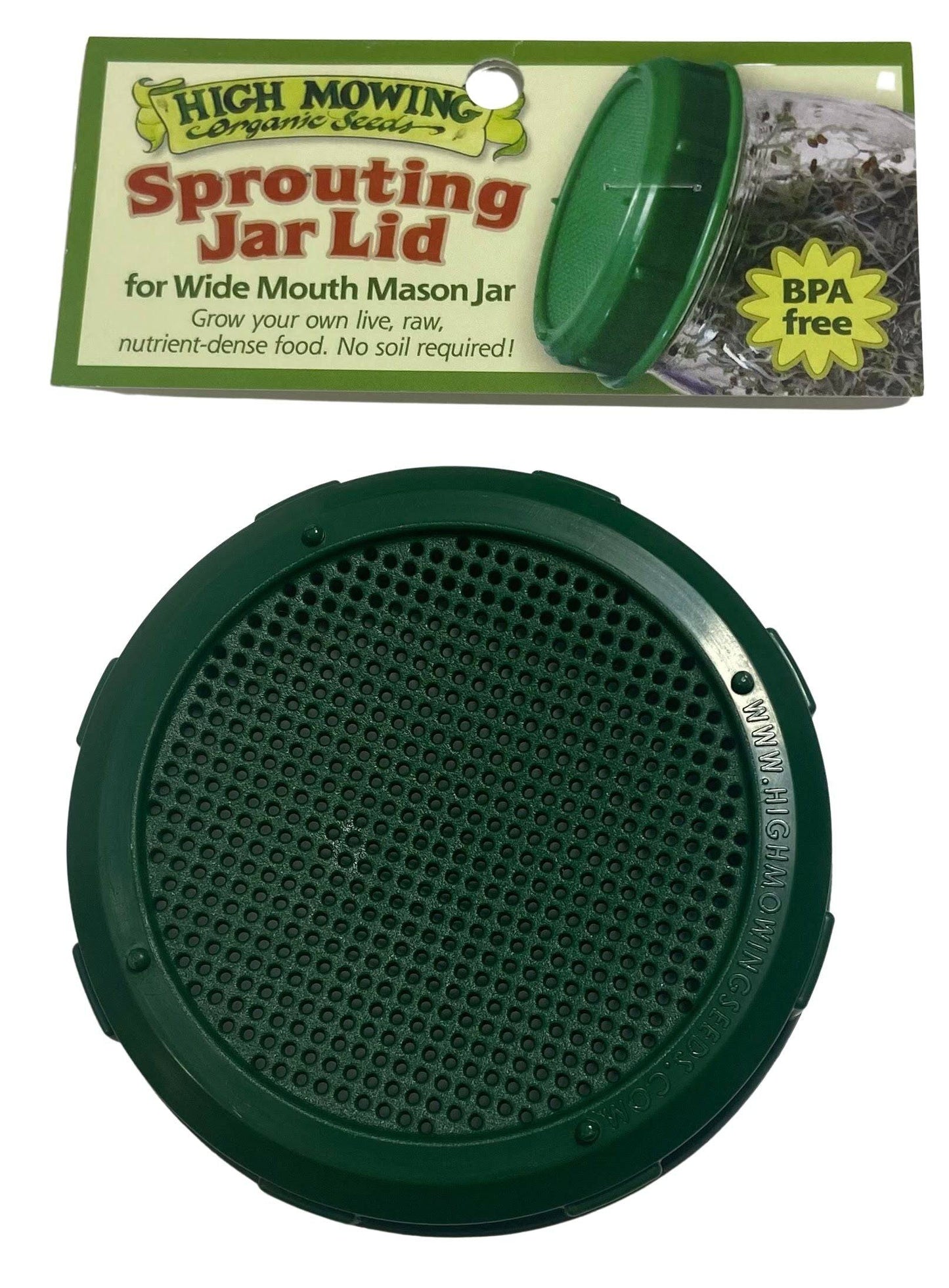 HMOS Sprouting Jar Lid for Wide Mouth Mason Jars