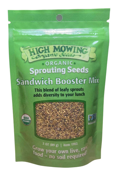 Organic Sprouting Seeds for Fresh Flavors