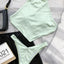 Conjunto de Bikini de Cuello Alto para Mujer - Traje de Baño Elegante y Cómodo