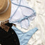 Conjunto de Bikini de Cuello Alto para Mujer - Traje de Baño Elegante y Cómodo