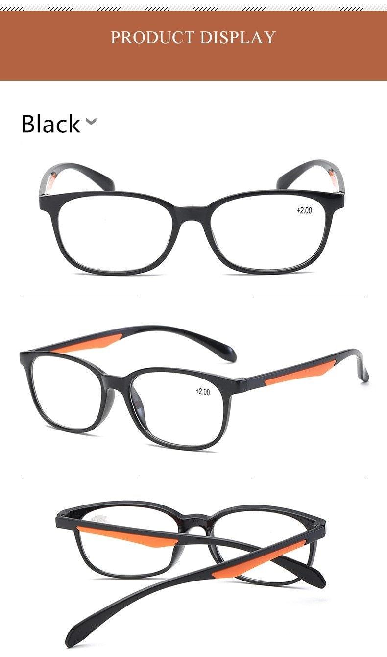 Lunettes de protection contre la lumière bleue premium - Monture carrée classique