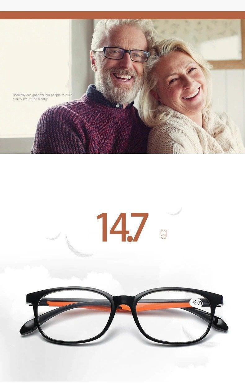 Lunettes de protection contre la lumière bleue premium - Monture carrée classique