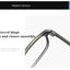 Lunettes de protection contre la lumière bleue premium - Monture carrée classique