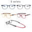 Premium Anti-Blue Reading Glasses with Magnetic Neck Strap