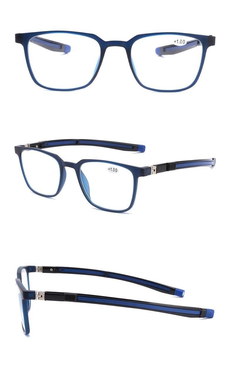 Premium Anti-Blue Reading Glasses with Magnetic Neck Strap