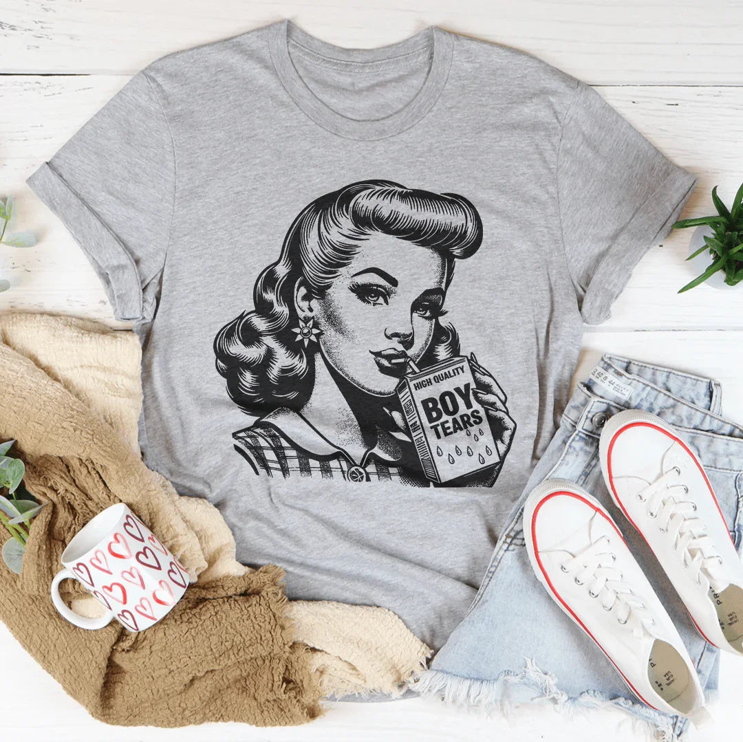 T-shirt Boy Tears de Haute Qualité