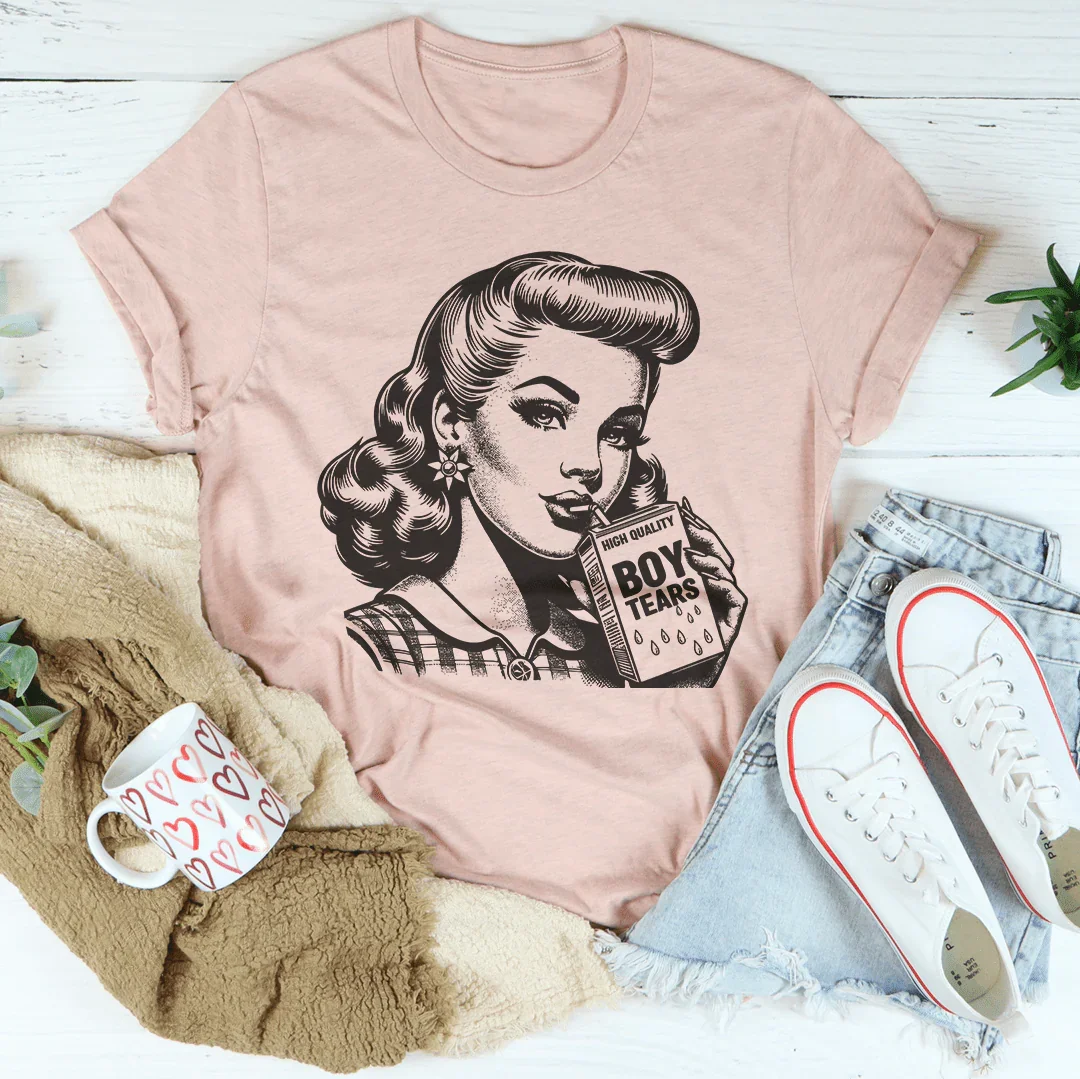 T-shirt Boy Tears de Haute Qualité