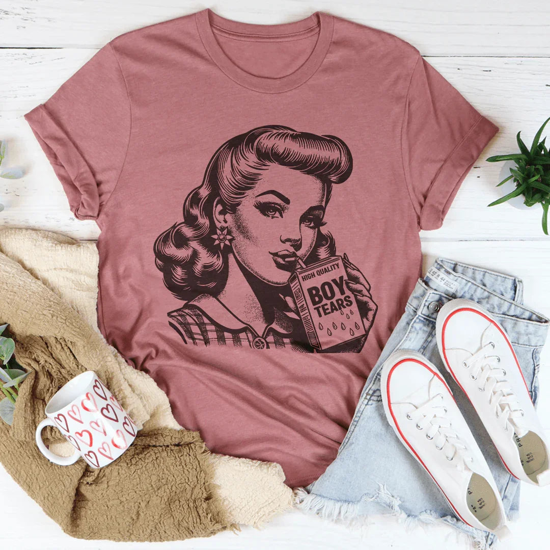 T-shirt Boy Tears de Haute Qualité