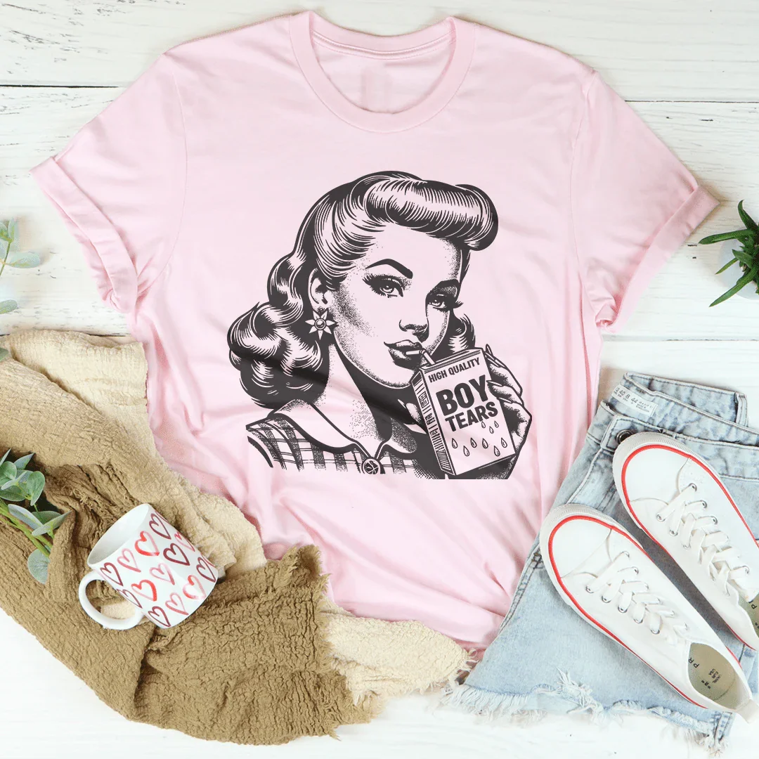 T-shirt Boy Tears de Haute Qualité