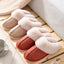 Pantuflas de Invierno de Cuero de Ternera de Suede Premium con Forro de Piel de Pana
