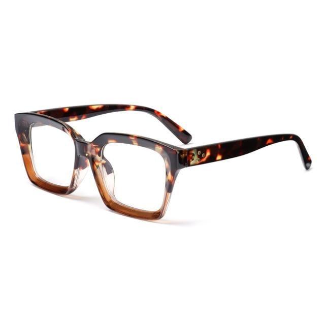 Gafas de lectura de marco cuadrado premium para hombres y mujeres