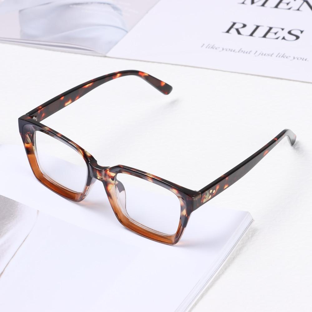 Gafas de lectura de marco cuadrado premium para hombres y mujeres