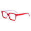 Gafas de lectura de marco cuadrado premium para hombres y mujeres