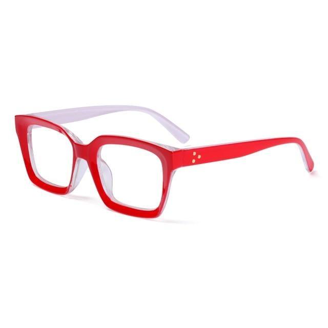 Gafas de lectura de marco cuadrado premium para hombres y mujeres