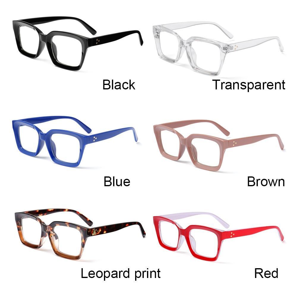 Gafas de lectura de marco cuadrado premium para hombres y mujeres