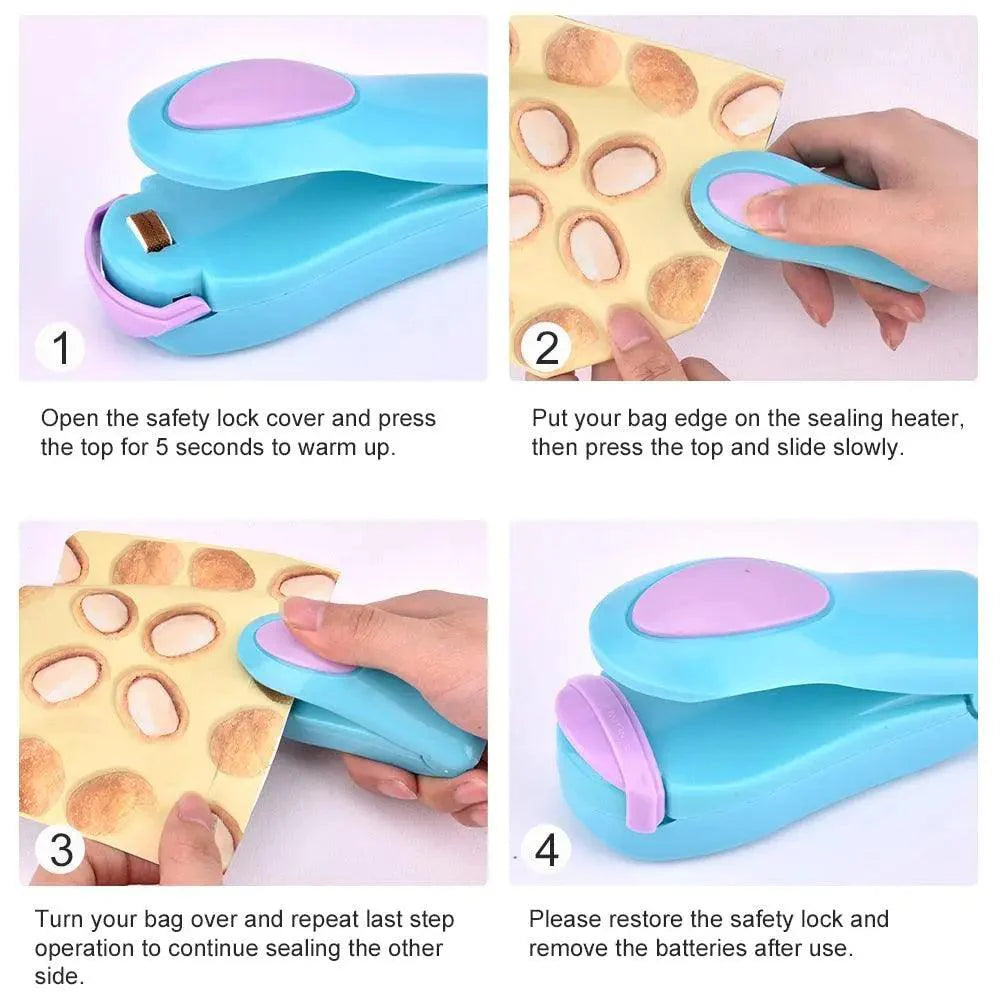Premium Mini Portable Bag Sealing Clip for Food Freshness