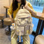 Sac à dos en nylon imperméable de qualité supérieure pour femmes - Style universitaire tendance