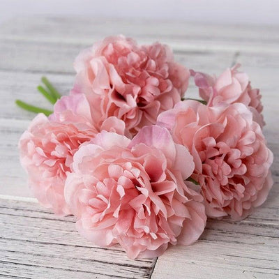 Premium Artificial Peony Silk Flowers for Elegant Decor