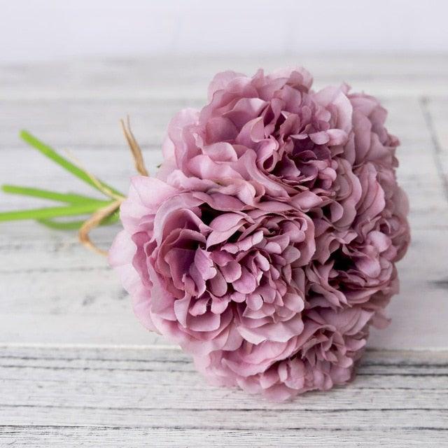 Premium Artificial Peony Silk Flowers for Elegant Decor