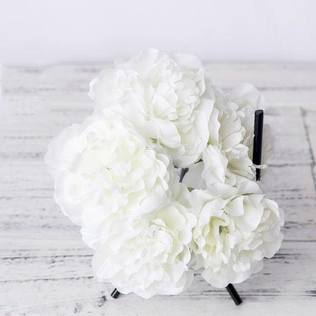 Premium Artificial Peony Silk Flowers for Elegant Decor