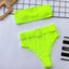 Ensemble de bikini taille haute premium pour femmes