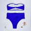 Ensemble de bikini taille haute premium pour femmes