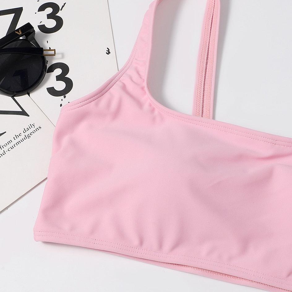 Ensemble de bikini taille haute premium pour femmes