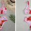 Ensemble de bikini à taille haute imprimé léopard pour femmes