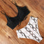 Ensemble de bikini à taille haute imprimé léopard pour femmes