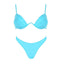 High Waist Leopard Print Bikini Set for Women