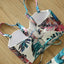 Conjunto de Bikini de Dos Piezas de Cintura Alta para Mujeres