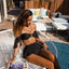 High Waist Flounce Bikini Set for Women
