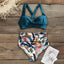 Elegant High Waist Halter Bikini Set for Women