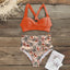 Elegant High Waist Halter Bikini Set for Women