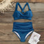 Elegant High Waist Halter Bikini Set for Women