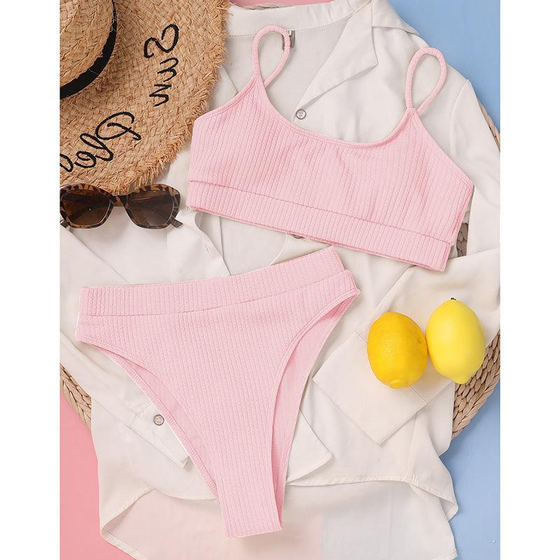 Ensemble de Bikini Taille Haute Premium pour Femmes
