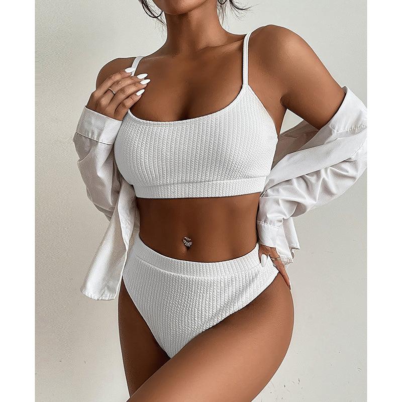 Ensemble de Bikini Taille Haute Premium pour Femmes